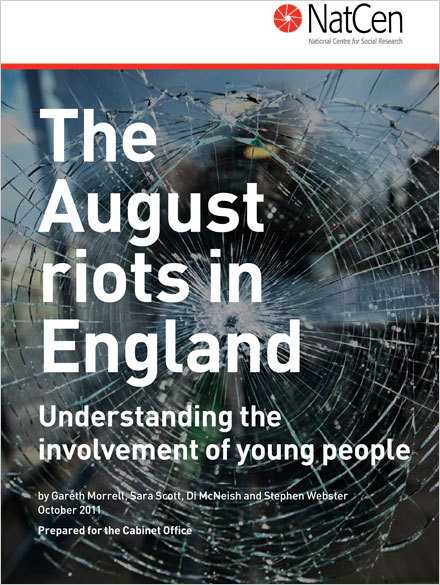 The August Riots in England: Understanding the involvement of young people