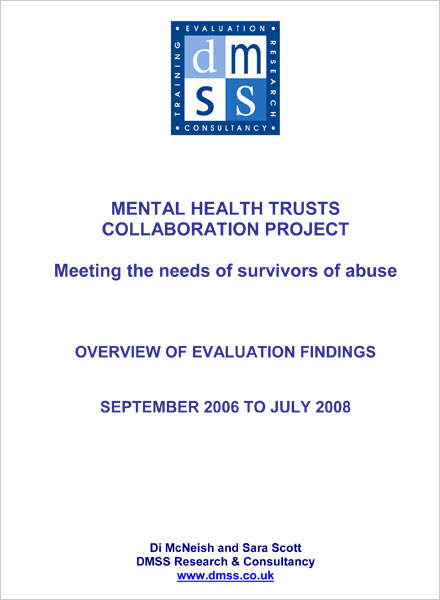 Meeting the Needs of Survivors of Abuse: Mental Health Trusts Collaboration Project