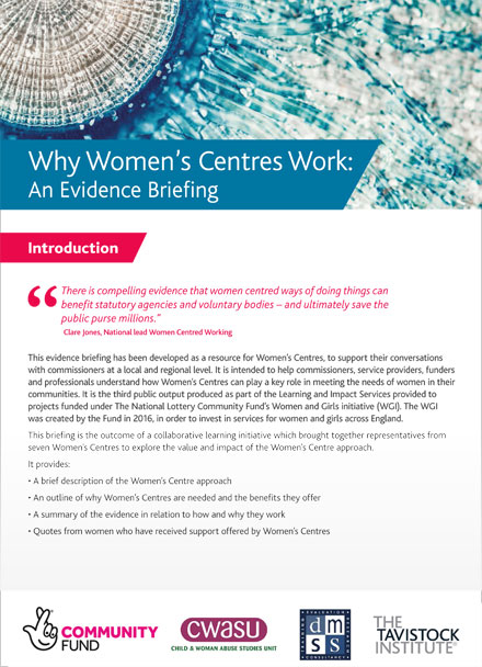 Why Women’s Centres Work: An Evidence Briefing