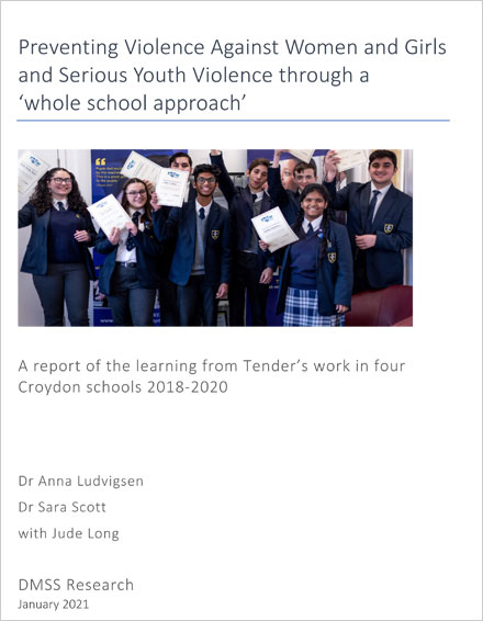 A report of the learning from Tender’s work in four Croydon schools 2018-2020